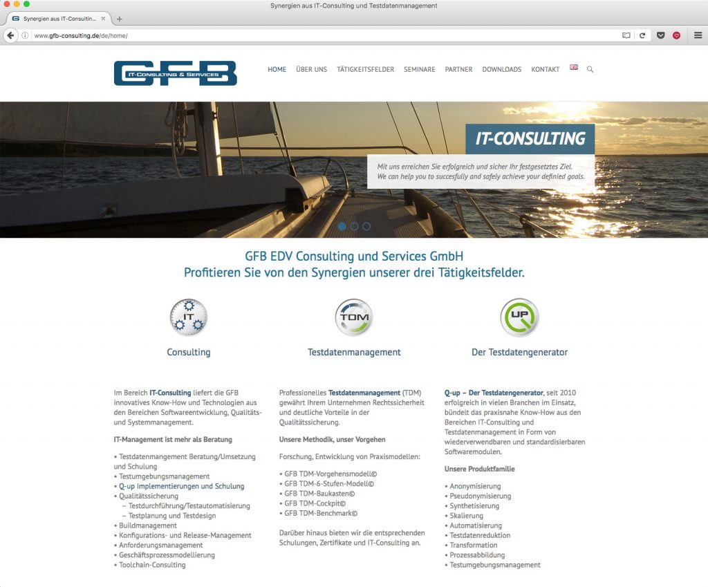 Website gfb-consulting.de